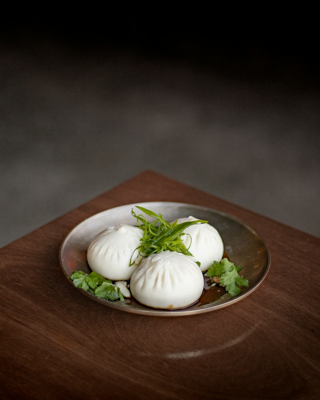 Asian breakfast dim sum buns