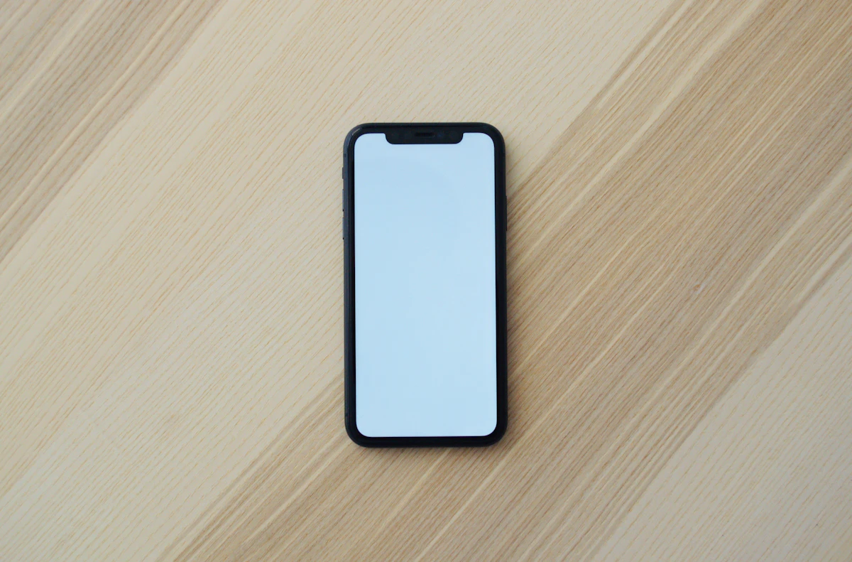 Budget smartphone on a table, representing best budget smartphones in Singapore 2026