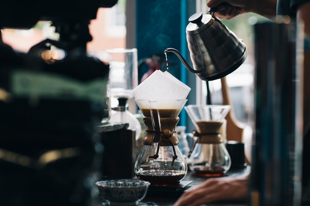 Specialty pour over coffee
